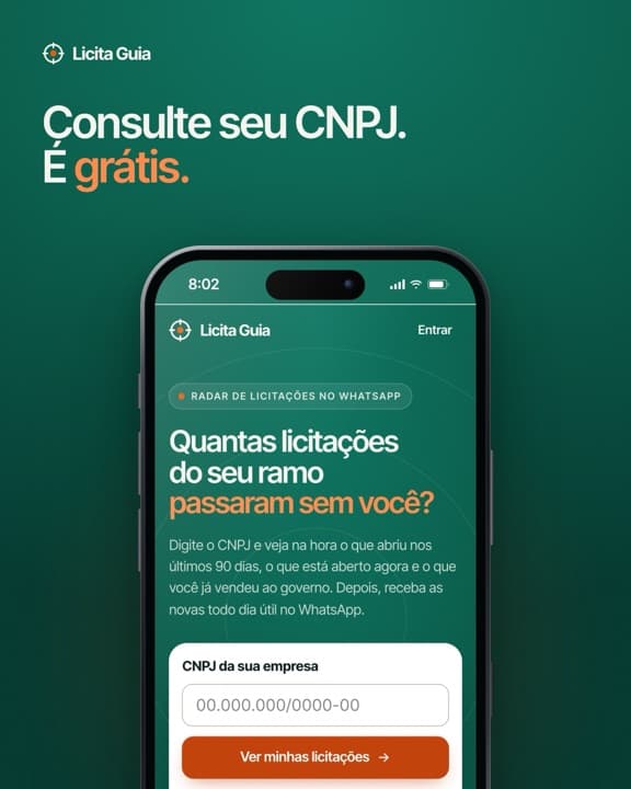 Post: Consulte seu CNPJ. É grátis.